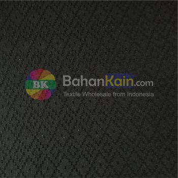 Kain Dobby Kristal Katun Viscose B25 Hitam